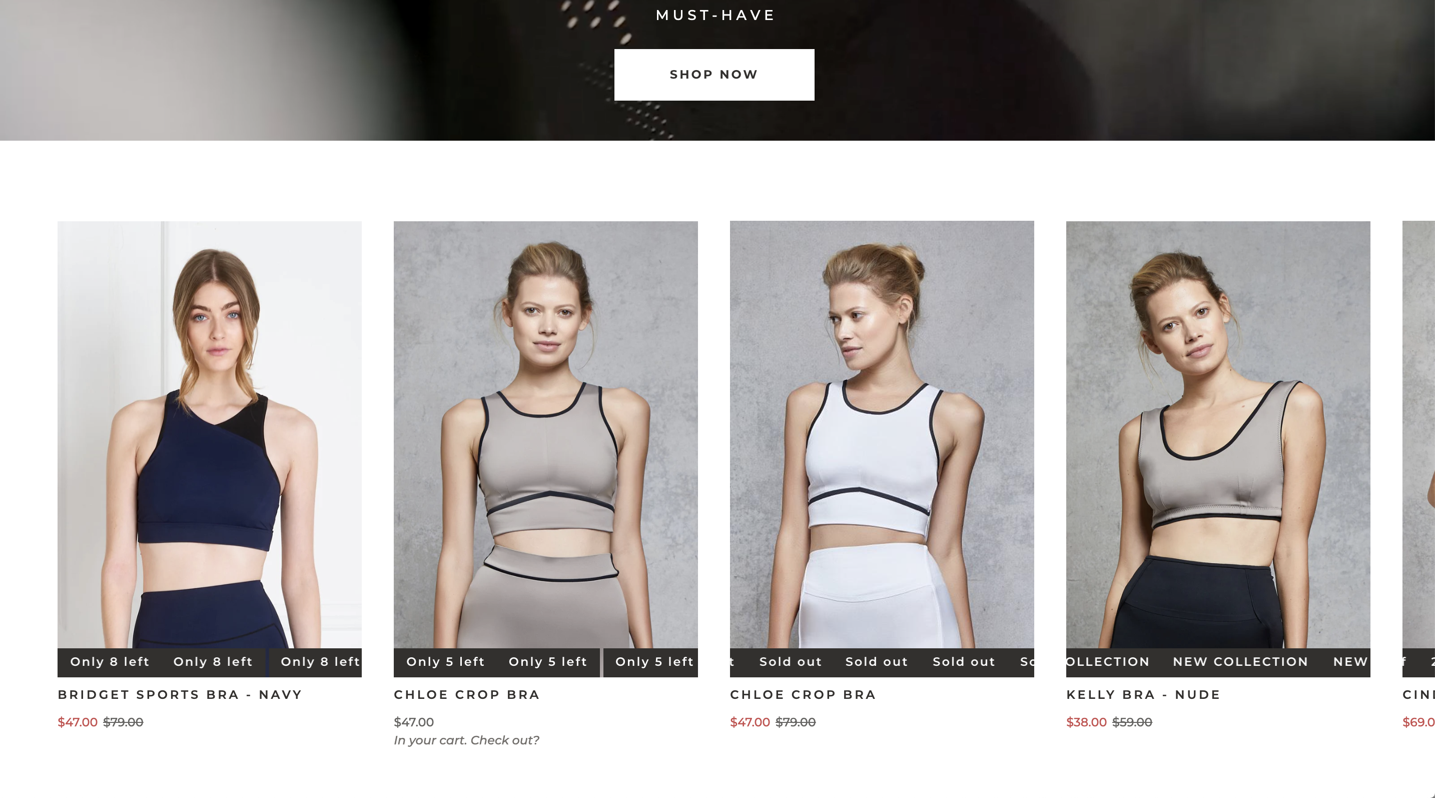 Screenshot of the main page of the website using Capital theme that is one of the best Shopify themes for clothing.